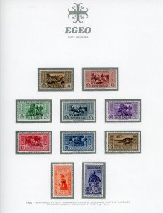 ISOLE DELLEGEO 1932 - Garibaldi, ... 