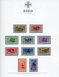 ISOLE DELLEGEO 1932 - Garibaldi, ... 