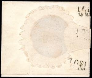 1854 - 8 baj bianco (9), perfetto, ... 