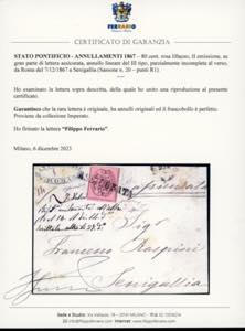 ROMA, assicurata III tipo, punti ... 