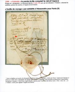 1544 - Splendida lettera ... 