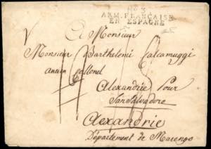 INCOMING MAIL SPAGNA 1811 - Lettera ... 