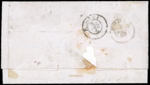 1859 - 1 crazia carminio, II ... 