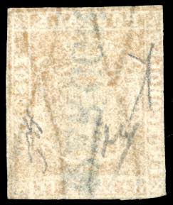 1860 - 3 lire ocra giallo (23), ... 