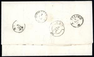 1862 - 10 cent. bistro giallastro ... 