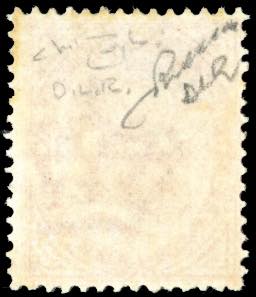 1863 - 10 cent. ocra arancio, De ... 