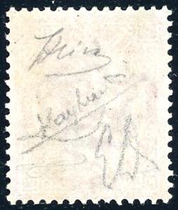 1863 - 40 cent. rosa carminio, De ... 