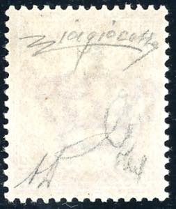 1863 - 40 cent. rosa carminio, De ... 