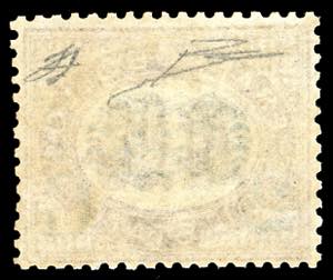 1878 - 2 cent. su 10 lire Servizio ... 