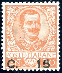 1905 - 15 cent. su 20 cent. Floreale (79), ... 