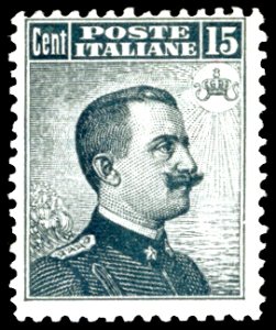 1909 - 15 cent. Michetti, II tipo (86), ... 