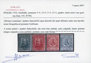1910 - Garibaldi, serie completa ... 