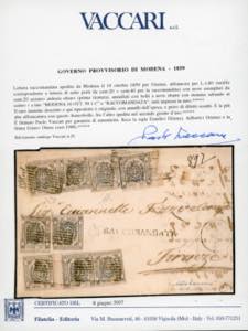 1859 - 20 cent. ardesia violaceo, ... 