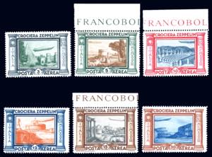 1933 - Zeppelin, serie completa (45/50), ... 