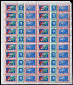 1933 - Serie completa in fogli dei ... 