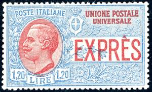 1922 - 1,20 lire non emesso (8), ben ... 
