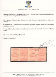 1926 - 50 cent. rosso, ... 