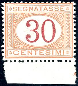 1870 - 30 cent. ocra e arancio (7), ottima ... 