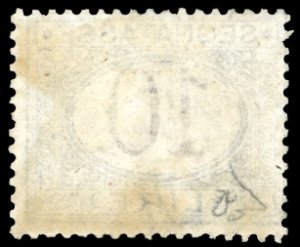 1874 - 10 lire azzurro e bruno ... 