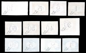 1870/1874 - Lemissione completa, ... 