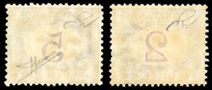 1903 - 2 e 5 lire azzurro e ... 