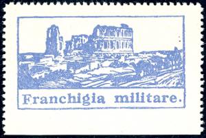 1943 - Franchigia, azzurro oltremare ... 