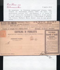 CARTOLINE DI PUBBLICITA 1889 - 20 ... 