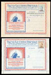 1921 - Soprastampati BLP del I ... 