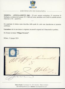 LUZZARA, cartella in azzurro punti ... 