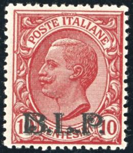 1922/23 - 10 cent. soprastampa BLP del II ... 