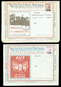 1922/23 - Soprastampa BLP del II ... 