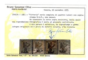 1922 - 15 cent. Vittoria, non ... 