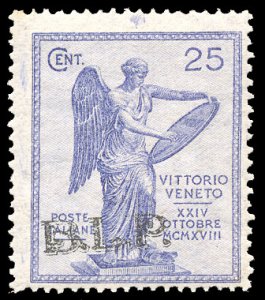 1922 - 25 cent. Vittoria, non emesso, ... 