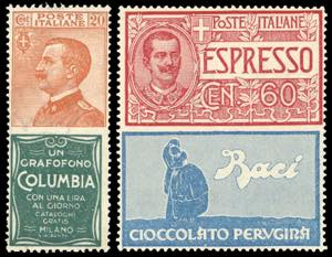 1925 - 20 cent. Columbia e 60 cent. ... 