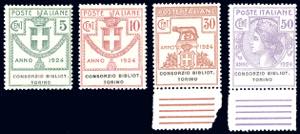 CONSORZIO BIBLIOT.TORINO 1924 - Serie ... 