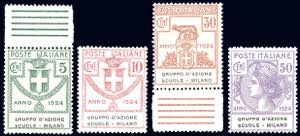 GRUPPO DAZIONE SCUOLE MILANO 1924 - Serie ... 