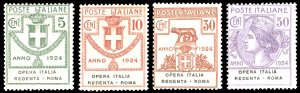 OPERA ITALIA REDENTA ROMA 1924 - Serie ... 