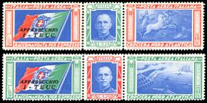 1933 - Trittici I-TEUC (51S/52S), gomma ... 