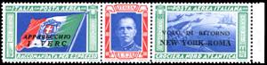 1933 - 5,25 + 44,75 lire Trittico ... 
