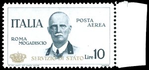 1934 - 10 lire Coroncina (2), bordo di ... 