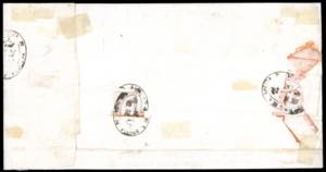 1865 - 10 cent. arancio (1b), otto ... 