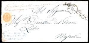 1865 - 10 cent. arancio (1b), perfetto, ... 