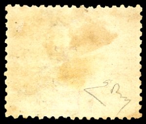 1870 - 1 cent. ocra e carminio, ... 