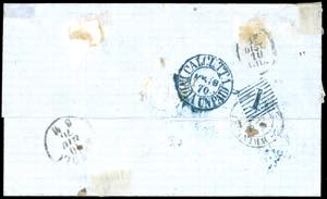 1870 - 2 lire azzurro chiaro e ... 