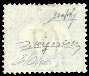 1874 - 10 lire azzurro e bruno, ... 