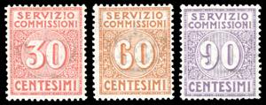 1913 - Prima emissione, serie completa ... 