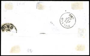 1860 - 20 cent. lilla, tre ... 