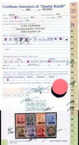 1922/23 - Soprastampa BLP del II ... 