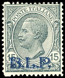 1922/23 - 15 cent. soprastampa BLP del II ... 
