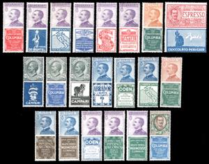 1924/25 - Lemissione completa (1/21), ... 